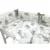 Lenjerie patut 3 piese cu protectie laterala Qmini 140×70 cm Elephants on Rainbow