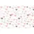 Lenjerie patut Hearts 5 piese multicolor