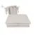 Lenjerie patut cu 4 piese MimiNu din bumbac protectii laterale 120×60 cm Colectia Royal Beige