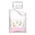Lenjerie patut cu 5 piese 120×60 cm Hipo girafa