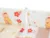 Lenjerie patut cu 5 piese 120x60cm Teddy Gradina Maro