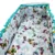 Lenjerie patut cu 5 piese Croitoria Noastra Roi de fluturi vernil 140×70 cm