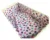 Lenjerie patut cu 5 piese Croitoria Noastra Stelute roz-mov 120×60 cm
