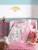 Lenjerie patut cu 6 piese Baby Ranforce Unicorn Pink