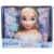 Manechin de coafat cu accesorii, Styling Head, Papusa Elsa Frozen, 18 piese