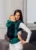 Marsupiu LennyGo Toddler Mesh Basic Line Emerald