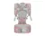 Marsupiu multifunctional KikkaBoo 3 in 1 Chloe Pink