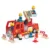 Masina de pompieri din lemn, Tender Leaf Toys, 14 piese