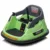 Masinuta busitoare cu telecomanda, Kinderauto Bumper, 70W 12V, verde