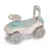Masinuta copii Ride-On Music 014201eco Beige Turquoise, spatar cu posibilitatea de impingere, inaltimea scaunului 29 cm