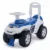 Masinuta copii Ride-On fara pedale Music 0142R11 alb albastru prevazuta cu efecte sonore, inaltimea scaunului 29 cm si greutatea maxima admisa 30 kg