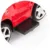 Masinuta copii de impins Chipolino Mercedes Benz GL63 AMG red cu copertina, maner detasabil, sunete amuzante, scaun spatios din piele, Suport pentru picioare retractabil, bara de proectie