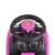 Masinuta copii de impins Moni Rider 2in1 Pink cu maner parental detasabil, volan cu melodii, spatiu pentru jucarii sub scaun, protectie impotriva rasturnarii recomandata copiilor cu varsta peste 2 ani