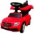 Masinuta copii de impins R-Sport Mercedes C63 amg rosu cu maner pentru controlul parental, suport pentru picioare, protectie impotriva rasturnarii, volan cu melodii si claxon