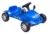 Masinuta cu pedale pentru copii Pilsan Herby Mica Metallic Blue, Miscare liniara a pedalelor, Greutate maxima admisa 20 kg, Design prietenos, Volan cu claxon