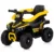 Masinuta de impins Chipolino ATV Yellow cu maner, efecte luminoase si sonore