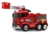 Masinuta de pompieri electrica pentru copii, Kinderauto B911, 140W, 12V-10Ah, bluetooth, rosie