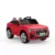 Masinuta electrica Audi E-tron Sportback, cu scaun tapitat, roti moi, echipare Premium, rosie