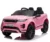Masinuta electrica Range Rover 4×4 140W 12V, scaun tapitat, roti MOI, culoare Roz