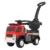 Masinuta electrica camion cu maner 3 in 1 Kinderauto FireTruck 30W 6V, scaun tapitat, music player