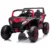 Masinuta electrica copii Nichiduta UTV Racing Red 12V,telecomanda 2.4G,usi cu deschidere,faruri led,pornire la buton,muzica,centura de siguranta