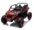 Masinuta electrica pentru 2 copii Nichiduta Super Truck UTV Go Red cu telecomanda 2.4G,acumulator 12V7Ah, doua motoare, usi cu deschidere, roti rezistente,faruri cu lumini LED,mufa USB,MP3,Bluetooth,centuri siguranta