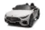 Masinuta electrica pentru copii 2-7 ani Mercedes SL63, 160W, 12V 10Ah, PREMIUM, roti moi, scaun tapitat, alba