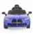 Masinuta electrica pentru copii BMW M4 Painted Blue 12V 90W cu echipare premium ,deschidere usi si licenta, panou audio, roti din spuma Eva, pornire la buton, lumini si telecomanda
