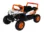 Masinuta electrica pentru copii Can Am Xotar Orange cu licenta,telecomanda 2.4G,acumulator 12V4.5Ah,scaun piele,deschidere usi,slow start,lumini LED,panou multimedia cu usb