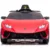 Masinuta electrica pentru copii Chipolino Lamborghini Huracan red 50W cu scaun din piele si roti EVA