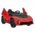 Masinuta electrica pentru copii Lamborghini Invencible rosu 140W cu telecomanda, sunete, lumini, panou audio, scaun piele si roti din spuma Eva