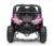 Masinuta electrica pentru copii Nichiduta 4WD Sports Pink 12V,cu telecomanda 2.4G,usi cu deschidere,2 motoare,lumini led,roti robuste
