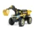 Masinuta electrica pentru copii Nichiduta Bonet Yellow 70W cu remorca, cupa, pornire la buton si 2 motoare