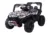 Masinuta electrica pentru copii Novokids Buggy Mini UTV cu faruri luminoase, telecomanda, 3-6 ani , max 30 kg, 3 viteze, model Offroad Alb