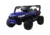 Masinuta electrica pentru copii Novokids Buggy Mini UTV cu faruri luminoase, telecomanda, 3-6 ani , max 30 kg, 3 viteze, model Offroad Albastru