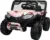 Masinuta electrica pentru copii Novokids Buggy Mini UTV cu faruri luminoase, telecomanda, 3-6 ani , max 30 kg, 3 viteze, model Offroad Roz Camuflaj
