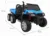 Masinuta electrica pentru copii Novokids Farmer Beast Buggy Albastru, 6 roti, 2 locuri, remorca si faruri luminoase, roti din cauciuc EVA, max 60 kg, 24V