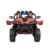 Masinuta electrica pentru copii Novokids Super Beasty Buggy UTV , 2 locuri, cu faruri luminoase, telecomanda, 3-6 ani , max 30 kg , 12V, Mp3USB, 2 viteze, model Offroad, rosu cu negru
