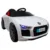 Masinuta electrica pentru copii R-Sport 60W cu telecomanda si scaun din piele Cabrio B4 628 alba