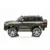 Masinuta electrica pentru copii Toyota Landcruiser Army Green cu roti EVA, scaun din piele, deschidere usi, scaun piele si telecomanda