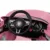 Masinuta electrica pentru copii Turbo-S roz 60W cu telecomanda, sunete, suspensii, panou audio si roti din spuma Eva