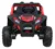 Masinuta electrica pentru copii UTV 2000M Racing Red, cu 4 motoare de 45W, baterie 12V10A, telecomanda de 2.4 GHz, cu 3 viteze, roti EVA, lumini LED frontale, panou audio integrat MP3, USB, cu deschidere usi