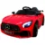 Masinuta electrica pentru copii cu telecomanda Mercedes AMG GTR-S R-Sport Rosu 70W, scaun de piele si roti Eva, unitate audio cu display si Mp3, functie slow start