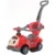 Masinuta pentru copii Novokids BabyCar Rosu cu Melodii, Lumini, Maner de impins pentru parinti detasabil si bara de protectie, Spatiu depozitare, Greutate admisa 25 kg