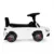Masinuta pentru copii fara pedale Ecotoys Mercedes 638 alb, compartiment de depozitare sub scaun, volan cu sunete, protectie antirasturnare