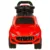 Masinuta pentru copii fara pedale Ikonka Red Baby Car, cu sunete si lumini, spatar inalt cu posibilitatea de impingere, spatiu de depozitare, 3-6 ani, greutate maxima admisa 30 kg