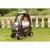 Masinuta pentru copii fara pedale Little Tikes Taxi Cozy Coupe neagra actionata cu picioarele, podea detasabila, spatiu de depozitare si maner pentru parinti, rotile frontale se pot roti 360 grade