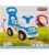 Masinuta pentru copii fara pedale Ride-On Pilsan Shape Sorter Car Red, spatar cu functie de impingere, spatiu de depozitare sub sezut, greutate maxima admisa 20 kg