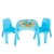 Masuta cu doua scaunele King Study Table Blue