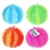 Minge cu tepi moi TToys Pufferball cu dungi 21 cm